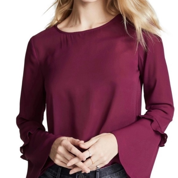 Rebecca Minkoff Tops - NWT Rebecca Minkoff Shanaya Top Purple Large‎